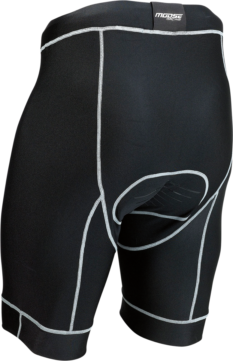 MOOSE RACING MTB Compression  Shorts - Black - Medium 5001-0128