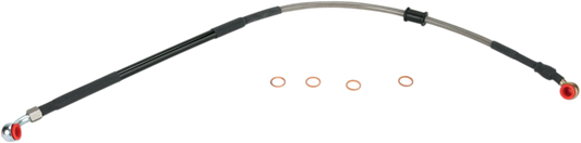 MOOSE RACING Brake Line - Rear - Stainless Steel - CRF450R H02-2027