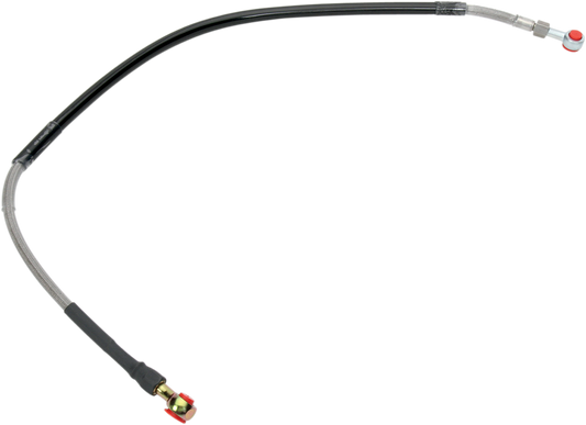 MOOSE RACING Brake Line - Rear - Stainless Steel - DR-Z 400 E HS01-2-027/P