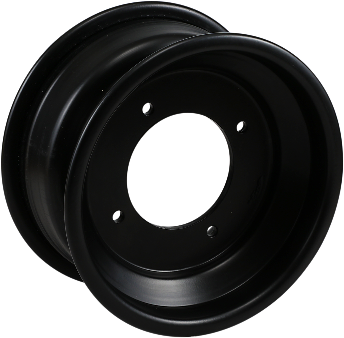 AMS Rolled-Lip Spun Wheel - Rear - Black - 9x8 - 4/110 - 3+5 261RL98110B3