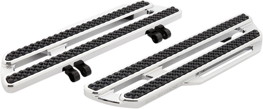 ARLEN NESS Method Driver Floorboards - Extended - Chrome 410-017