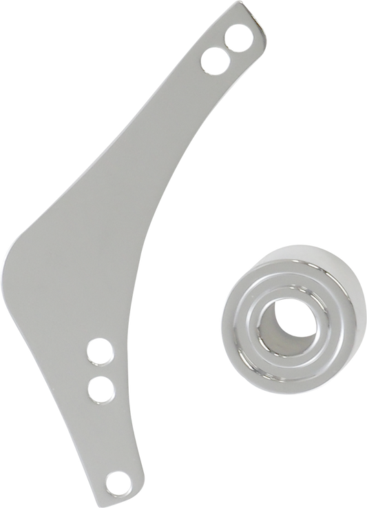 ARLEN NESS Inverted Air Cleaner Cover Plate - Chrome 600-053