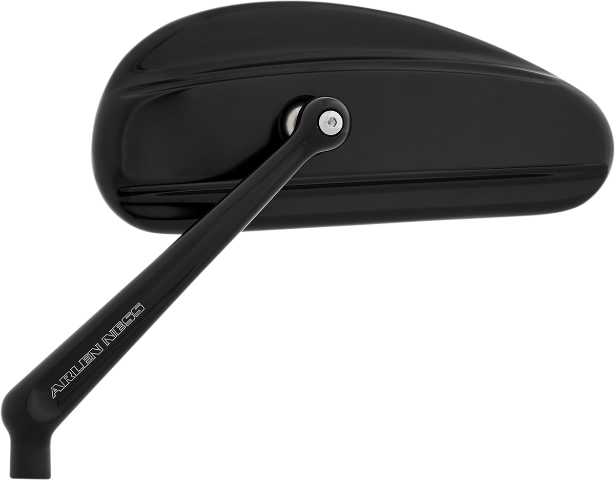 ARLEN NESS Downdraft Mirror - Black Anodized 510-026