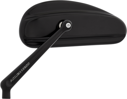 ARLEN NESS Downdraft Mirror - Black Anodized 510-026