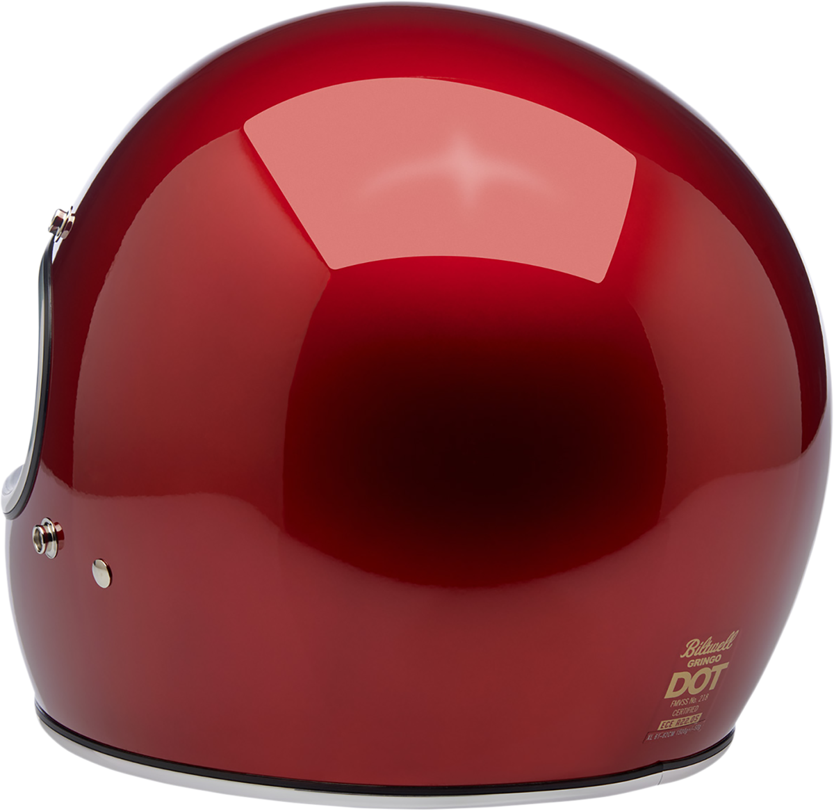 BILTWELL Gringo Helmet - Metallic Cherry Red - Small 1002-351-102