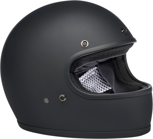 BILTWELL Gringo Helmet - Flat Black Factory - Medium 1002-638-103