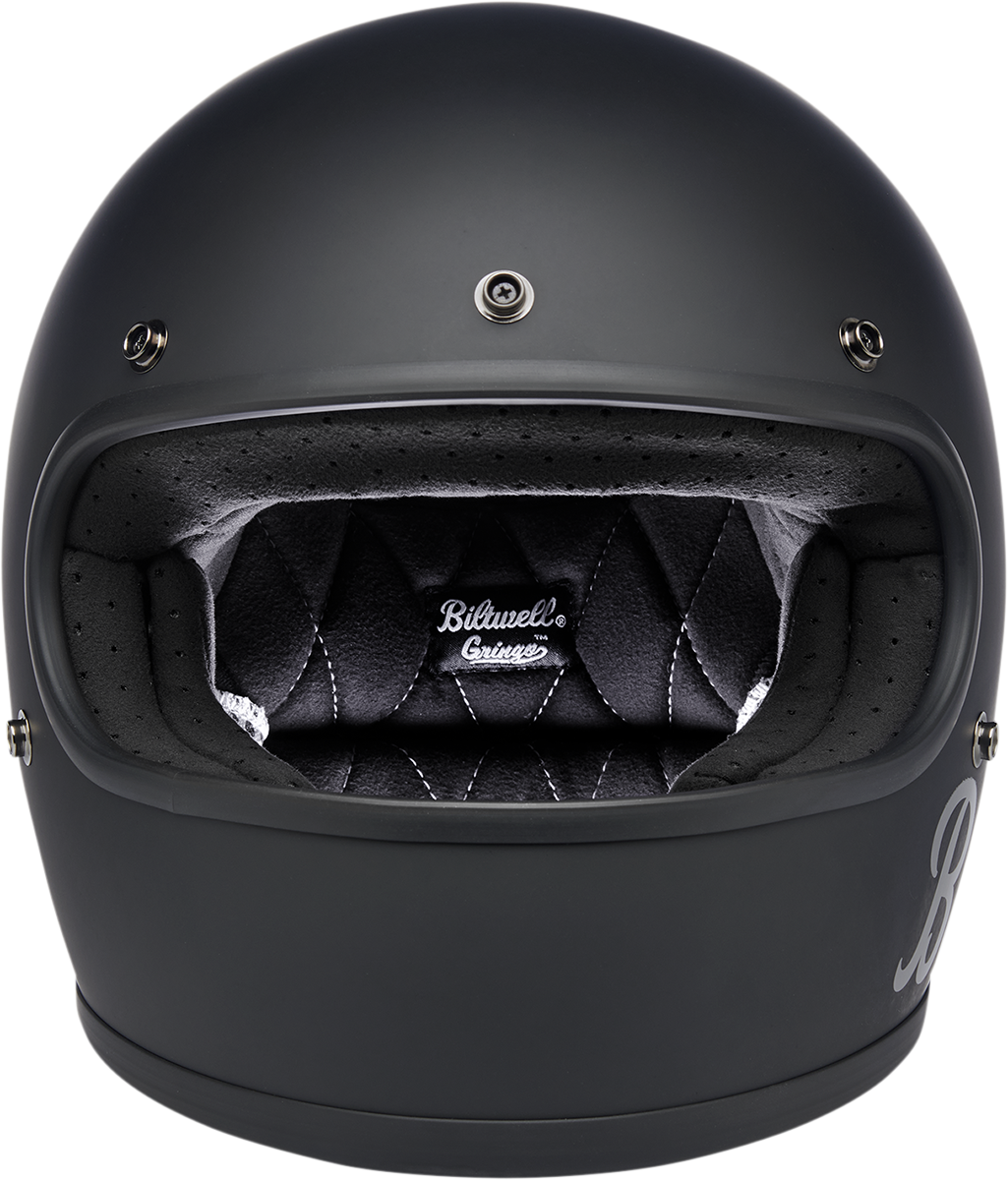 BILTWELL Gringo Helmet - Flat Black Factory - 2XL 1002-638-106