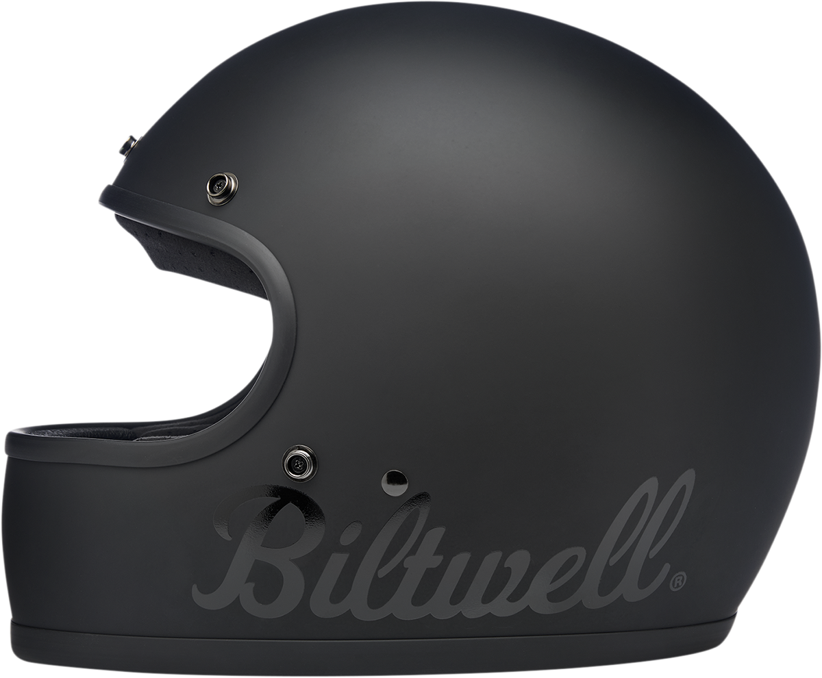 BILTWELL Gringo Helmet - Flat Black Factory - XL 1002-638-105