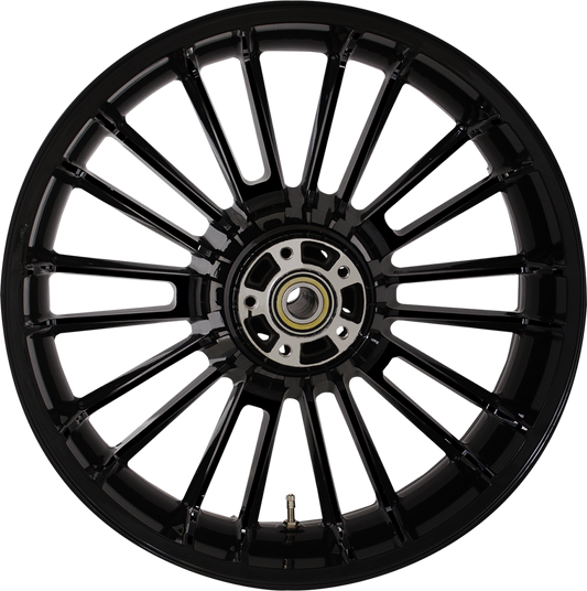 COASTAL MOTO Rear Wheel - Atlantic 3D - Single Disc/No ABS - Black - 18" x 5.50" - '09+ FL 3D-ATL185SB