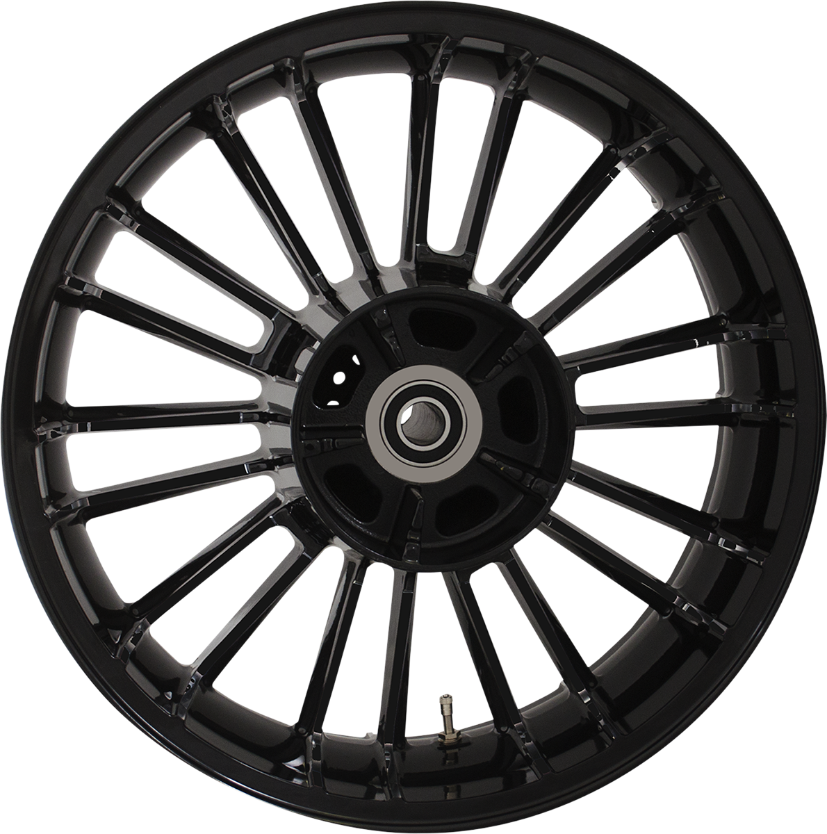 COASTAL MOTO Rear Wheel - Atlantic 3D - Single Disc/No ABS - Black - 18" x 5.50" - '09+ FL 3D-ATL185SB