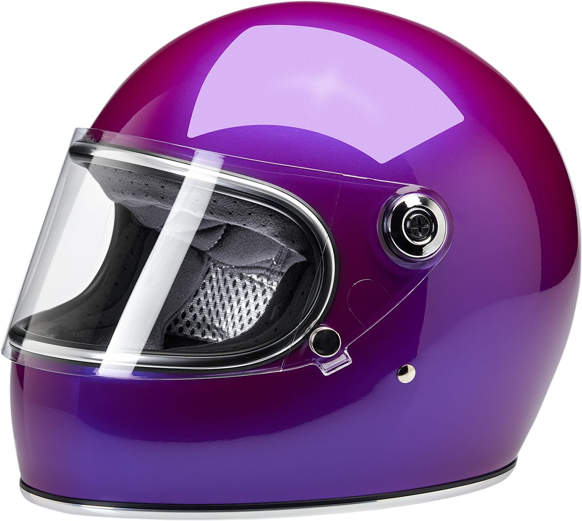 BILTWELL Gringo S Helmet - Metallic Grape - Small 1003-339-102