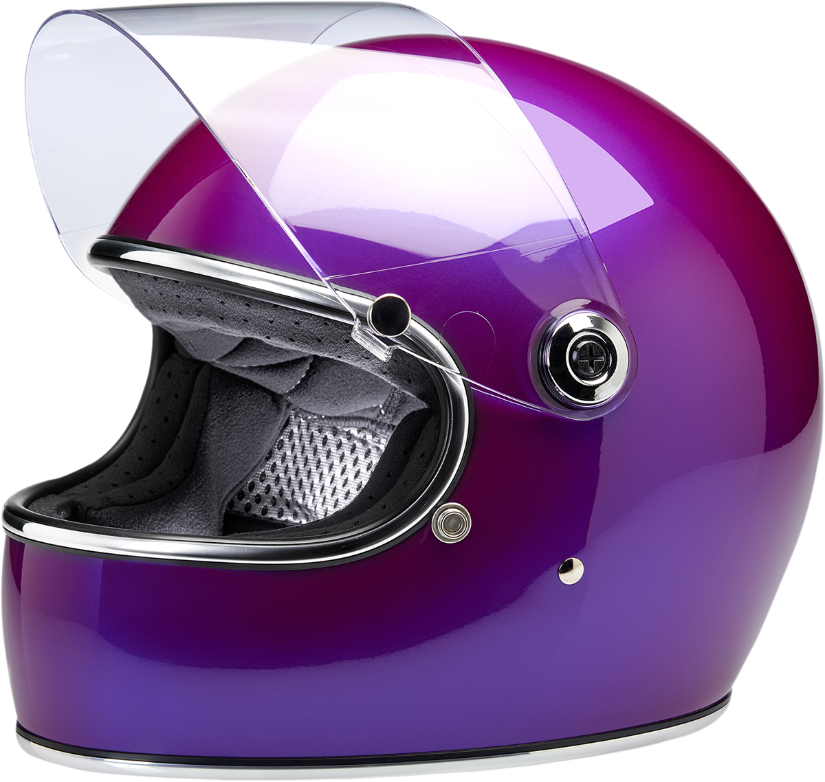 BILTWELL Gringo S Helmet - Metallic Grape - Small 1003-339-102