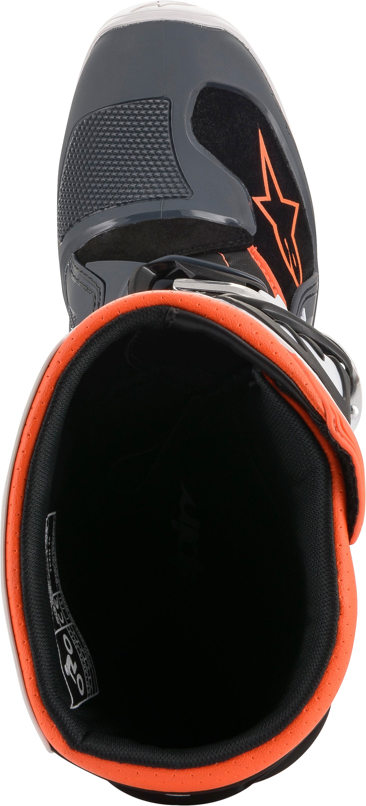 Tech 7s Boots Blk/Gry/Wht/Fluo Org Sz 05