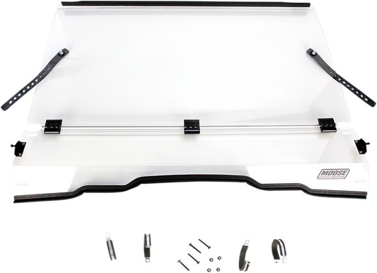 MOOSE UTILITY Full Folding Windshield - Honda LEMA100-0024