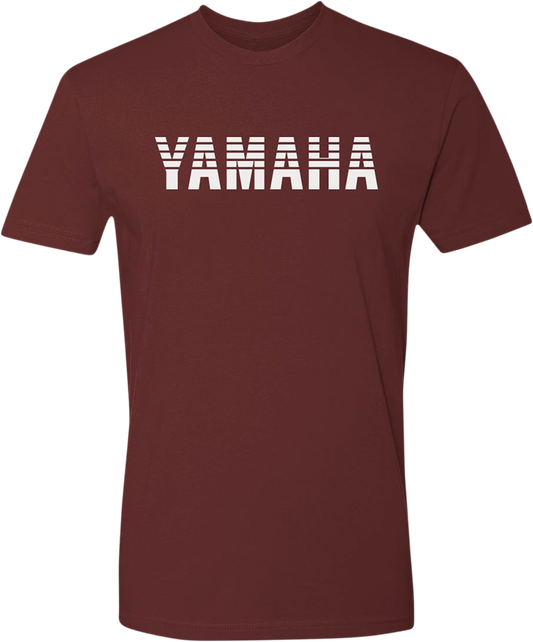 YAMAHA APPAREL Yamaha Heritage T-Shirt - Maroon - Medium NP21S-M1965-M