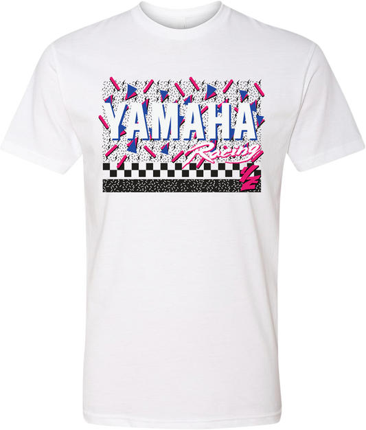 YAMAHA APPAREL Yamaha Confetti T-Shirt - White - Small NP21S-M1786-S