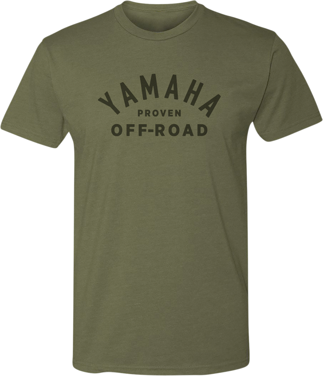 YAMAHA APPAREL Yamaha Proven Off-Road T-Shirt - Olive Green - XL NP21S-M1800-XL