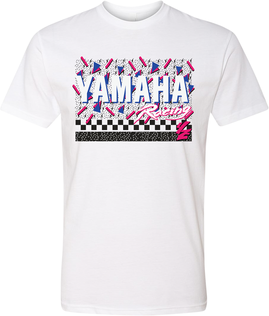 YAMAHA APPAREL Yamaha Confetti T-Shirt - White - Large NP21S-M1786-L