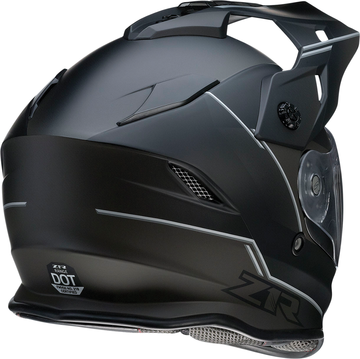 Z1R Range Helmet - Bladestorm - Black/White - Small 0101-14048