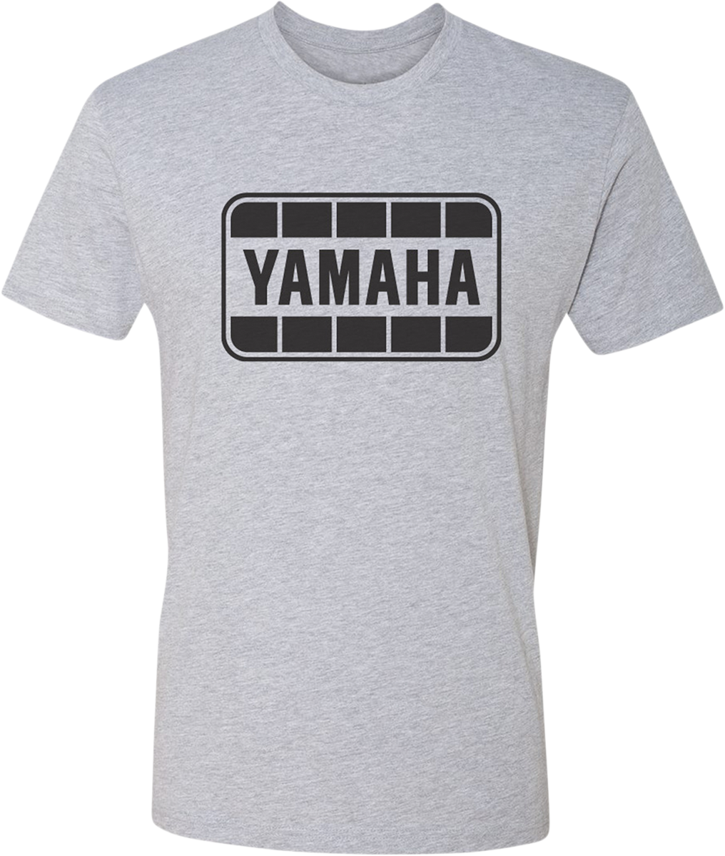 YAMAHA APPAREL Yamaha Retro T-Shirt - Gray/Black - Medium NP21S-M1966-M