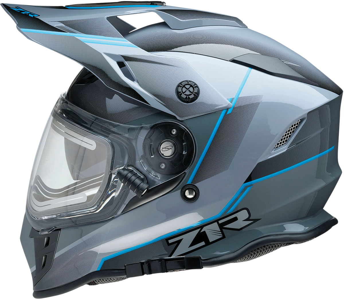 Z1R Range Helmet - Bladestorm - Gray/Black/Blue - XS 0101-14059