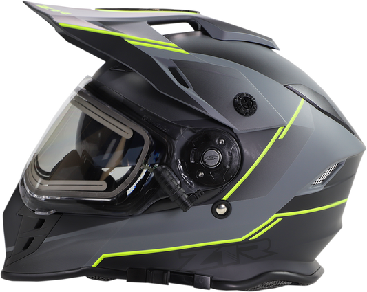 Z1R Range Helmet - Bladestorm - Gray/Black/Hi-Viz Yellow - XS 0101-14065