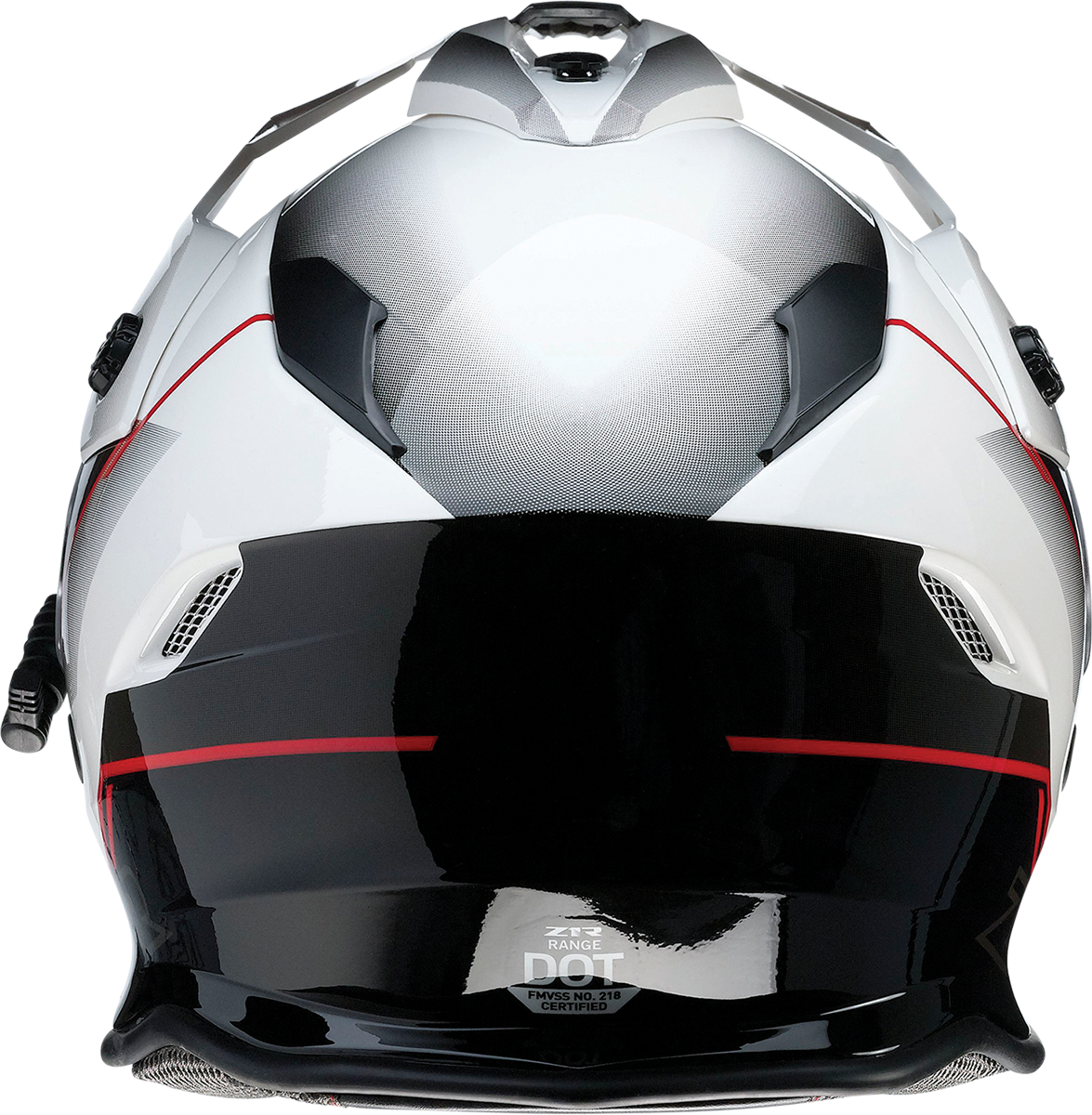 Z1R Range Helmet - Bladestorm - Black/Red/White - Small 0101-14054