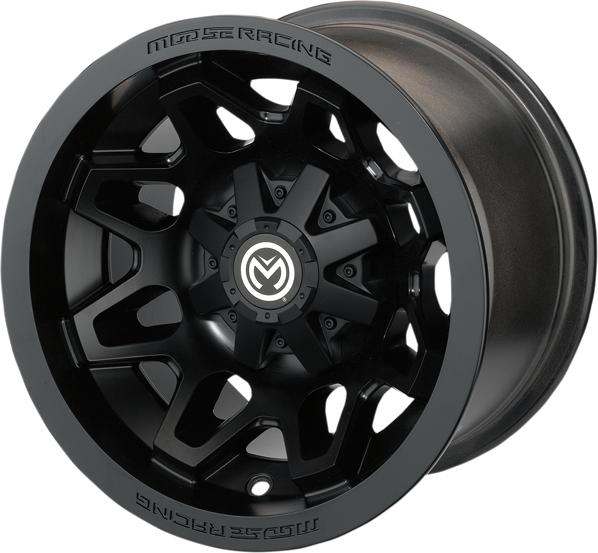 MOOSE UTILITY Wheel - 416X - Front - Black - 12x7 - 4/136 - 4+3 416MO127136MB4