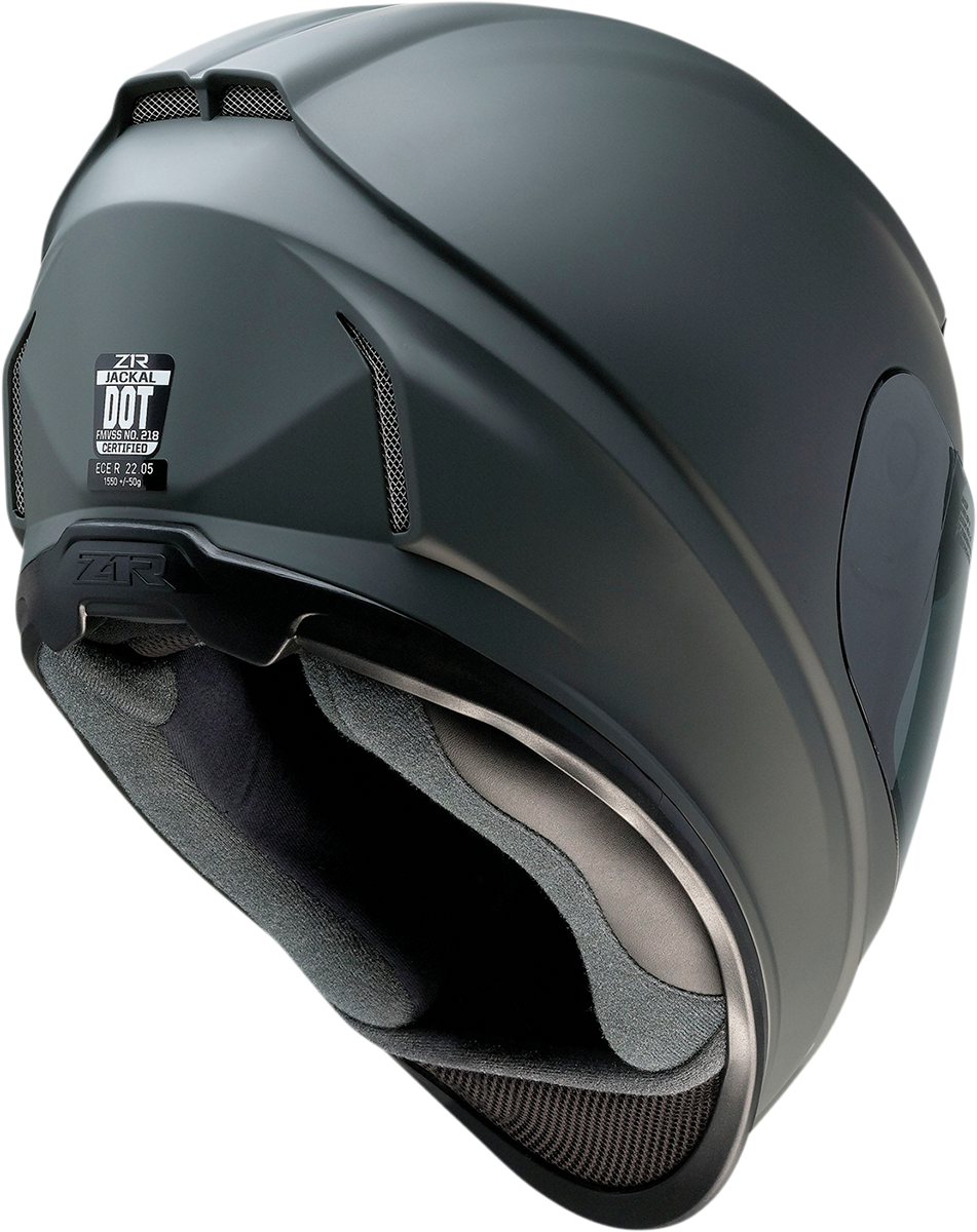 Z1R Jackal Helmet - Primer Gray - Smoke - XS 0101-13999