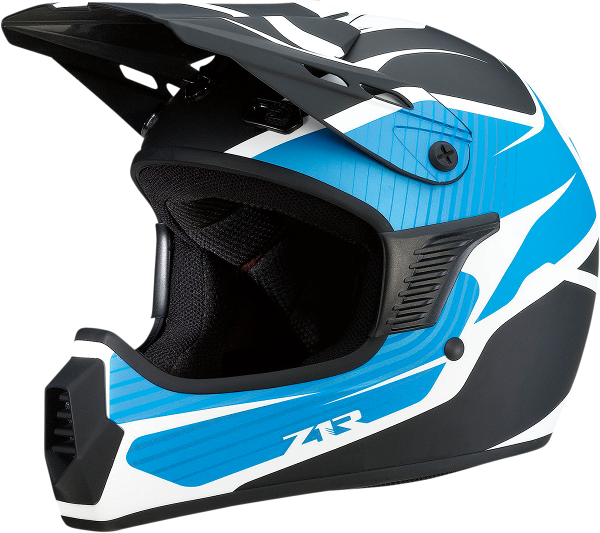 Z1R Child Rise Helmet - Flame - Blue - L/XL 0111-1436