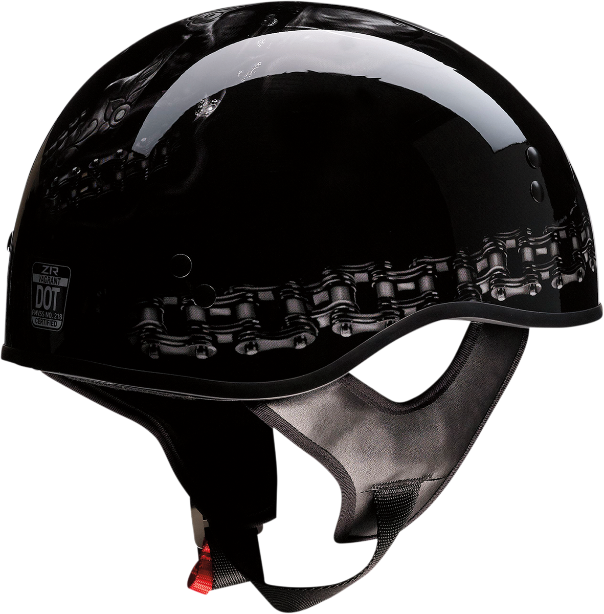 Z1R Vagrant Helmet - FTW - Black/Gray  - Small 0103-1319