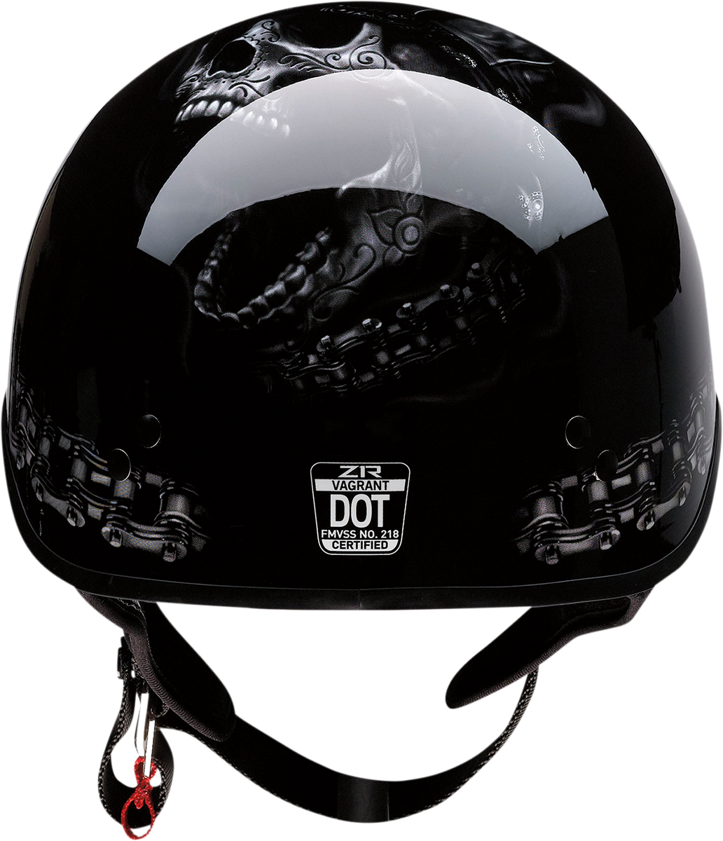 Z1R Vagrant Helmet - FTW - Black/Gray - 2XL 0103-1323