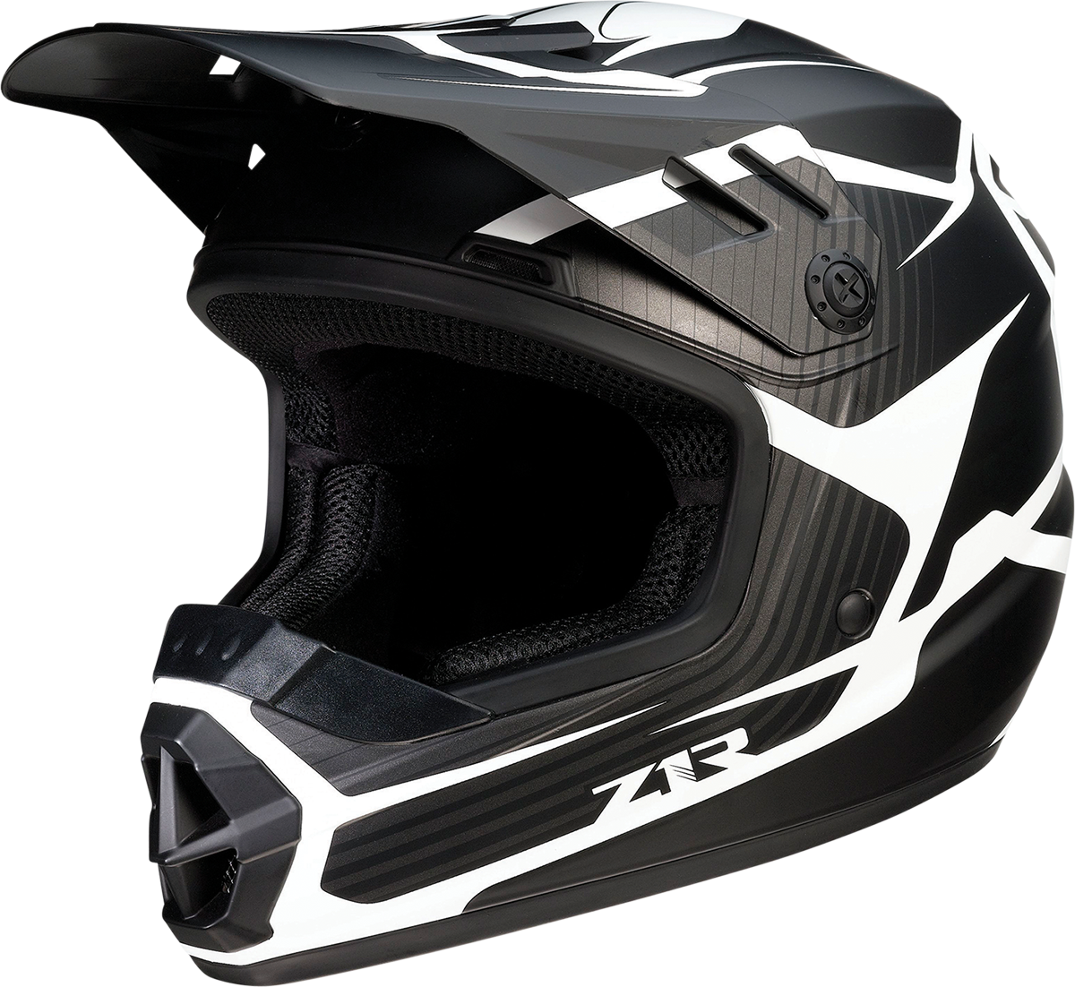 Z1R Youth Rise Helmet - Flame - Black - Small 0111-1439