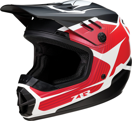 Z1R Youth Rise Helmet - Flame - Red - Small 0111-1445