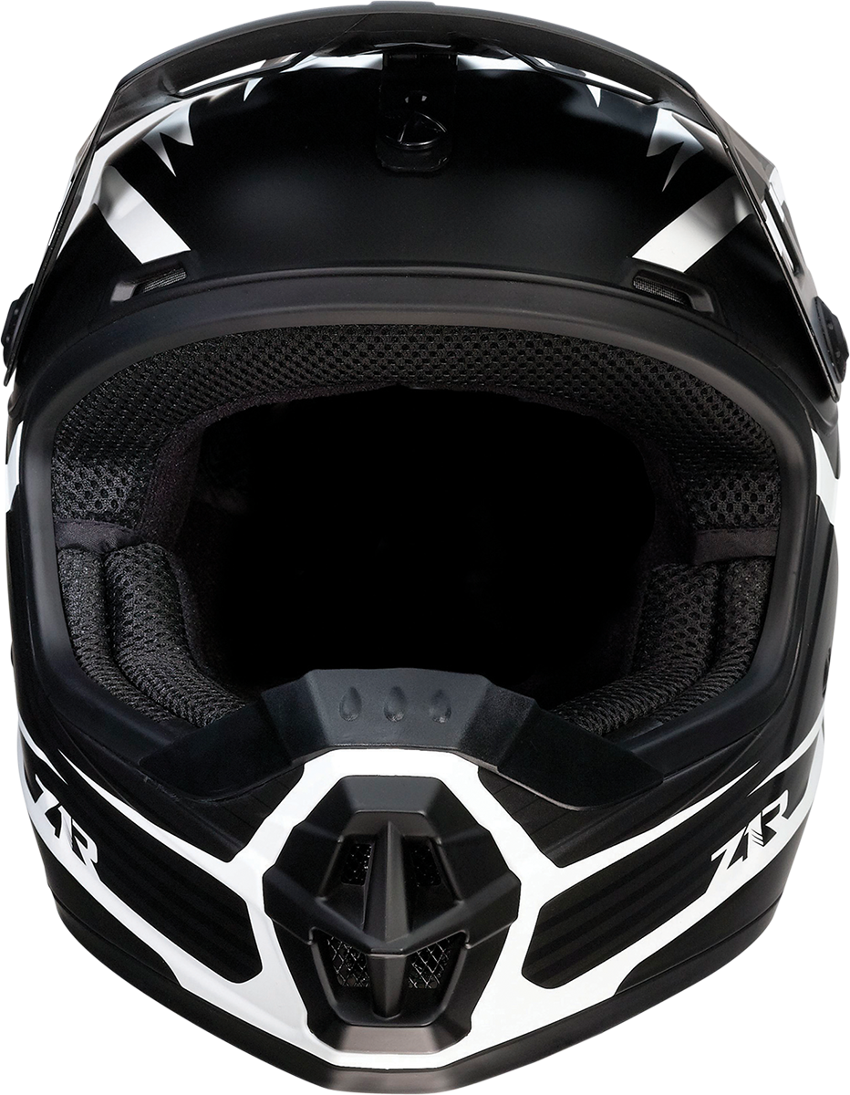 Z1R Youth Rise Helmet - Flame - Black - Small 0111-1439