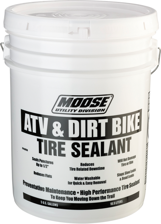 MOOSE UTILITY Tire Sealant - 5 U.S. gal. - Pail 60730