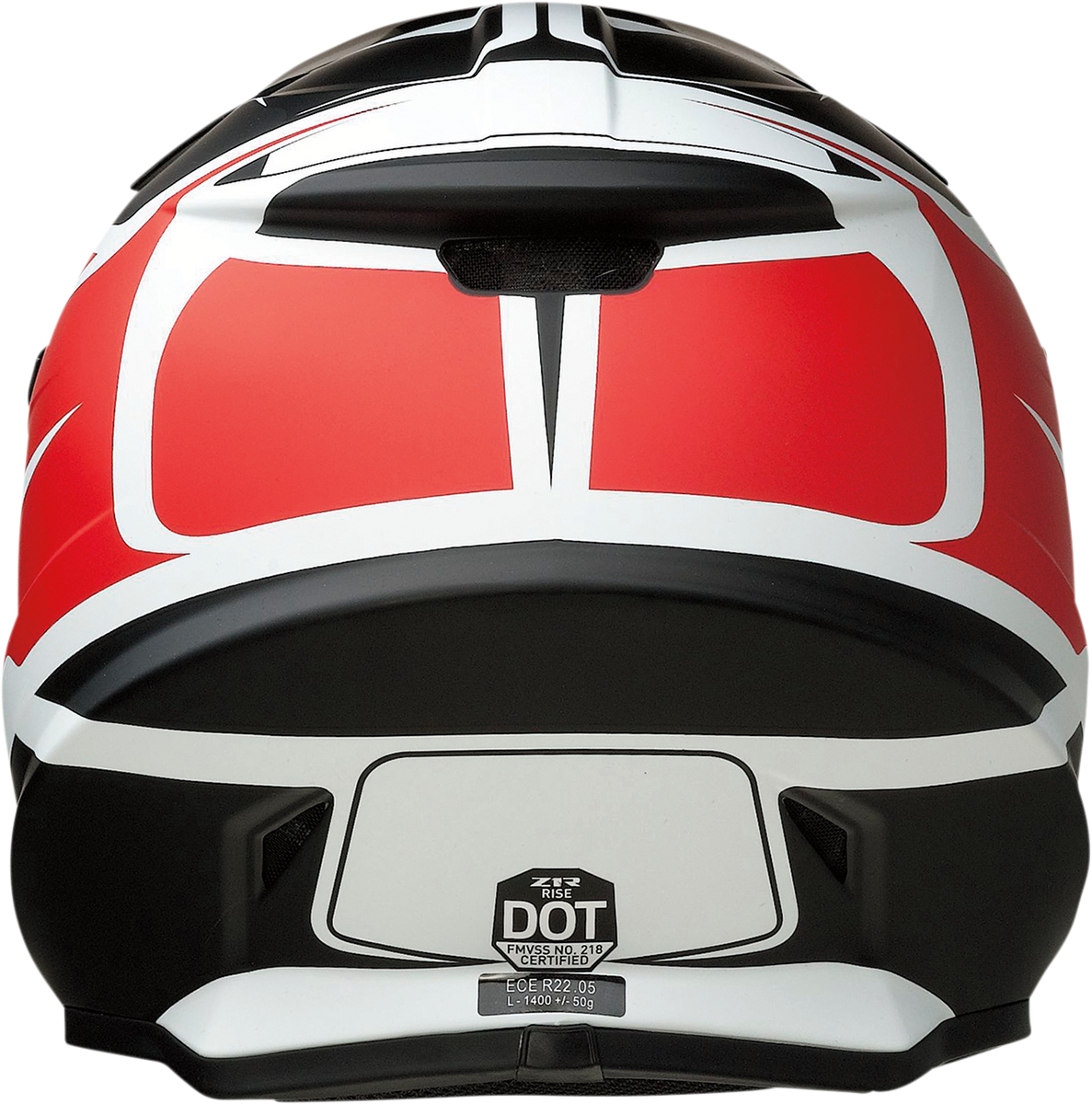 Z1R Rise Helmet - Flame - Red - Large 0110-7243