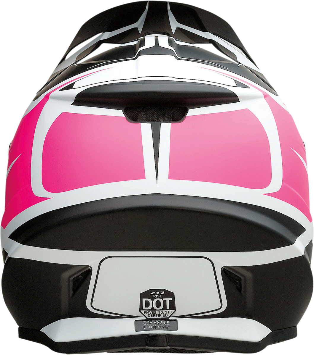 Z1R Rise Helmet - Flame - Pink - 4XL 0110-7263