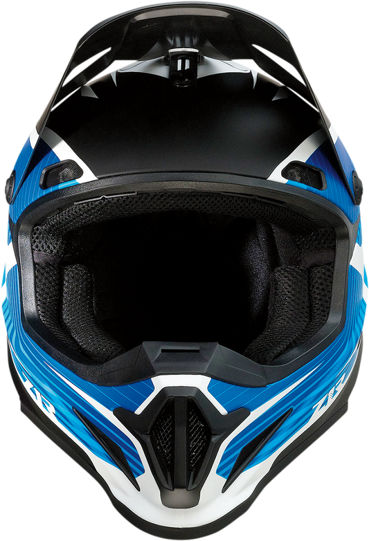 Z1R Rise Helmet - Flame - Blue - XL 0110-7252