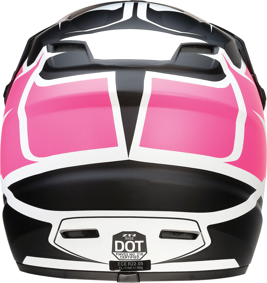 Z1R Youth Rise Helmet - Flame - Pink - Small 0111-1451