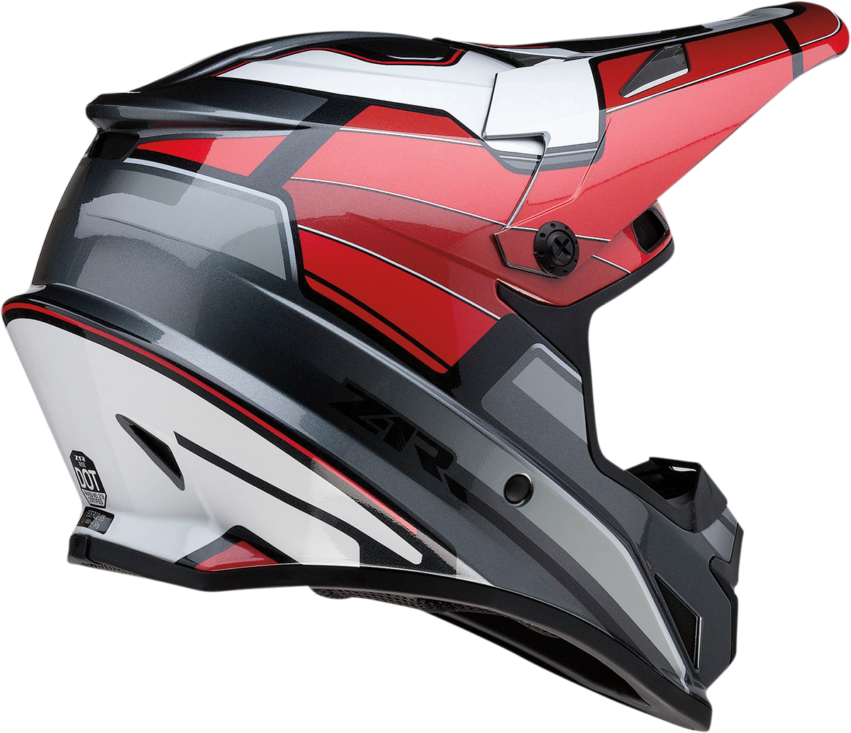 Z1R Rise Helmet - MC - Red/Gray - 3XL 0110-7214