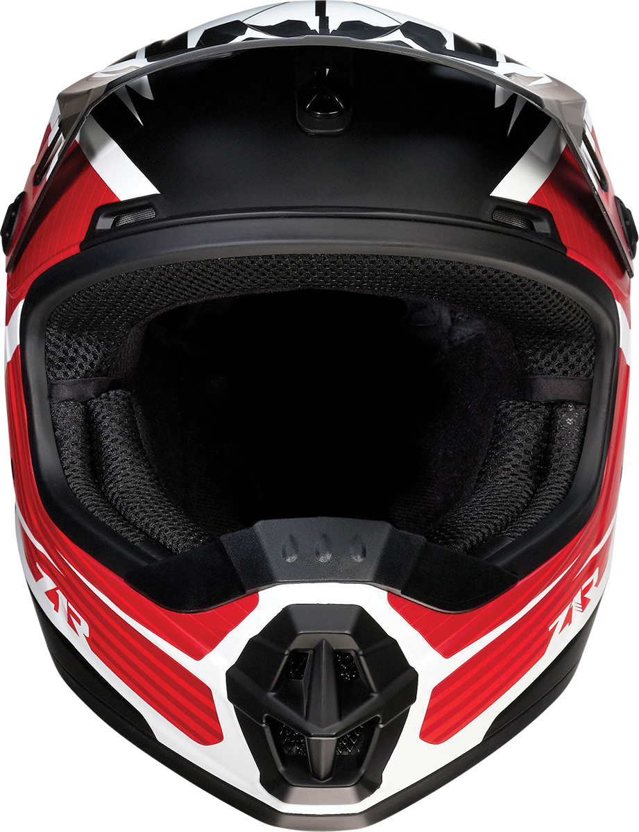 Z1R Youth Rise Helmet - Flame - Red - Large 0111-1447