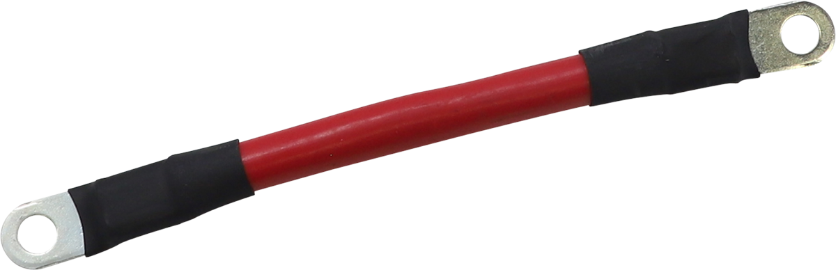 MOOSE RACING Battery Cable - 4" - Red 680-6704