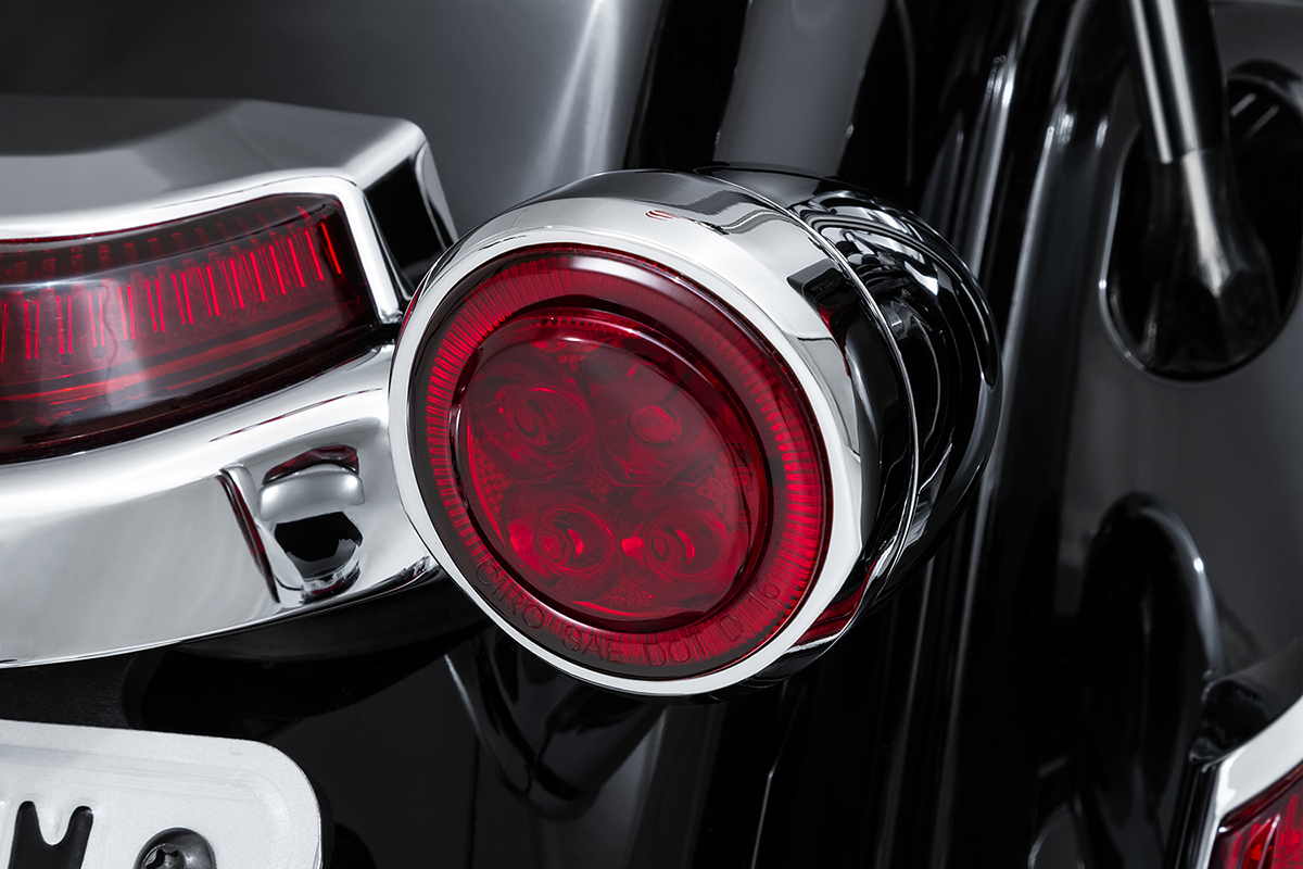 CIRO Signal Insert - Rear - Chrome - Red 45700