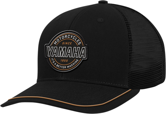 YAMAHA APPAREL Yamaha Motorcycle Patch Hat - Black NP21A-H2740