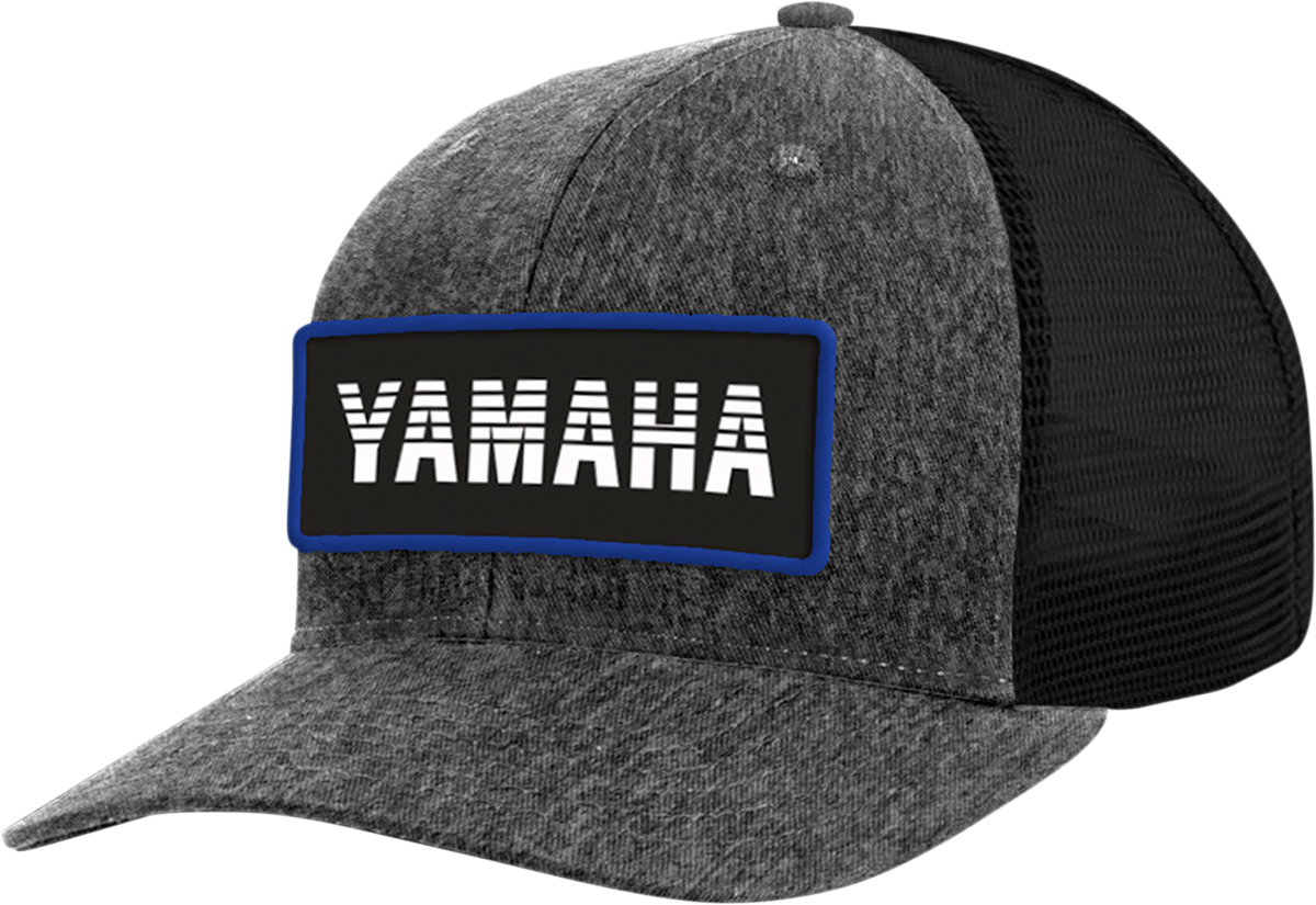 YAMAHA APPAREL Yamaha Patch Hat - Heather Charcoal/Black NP21A-H2735