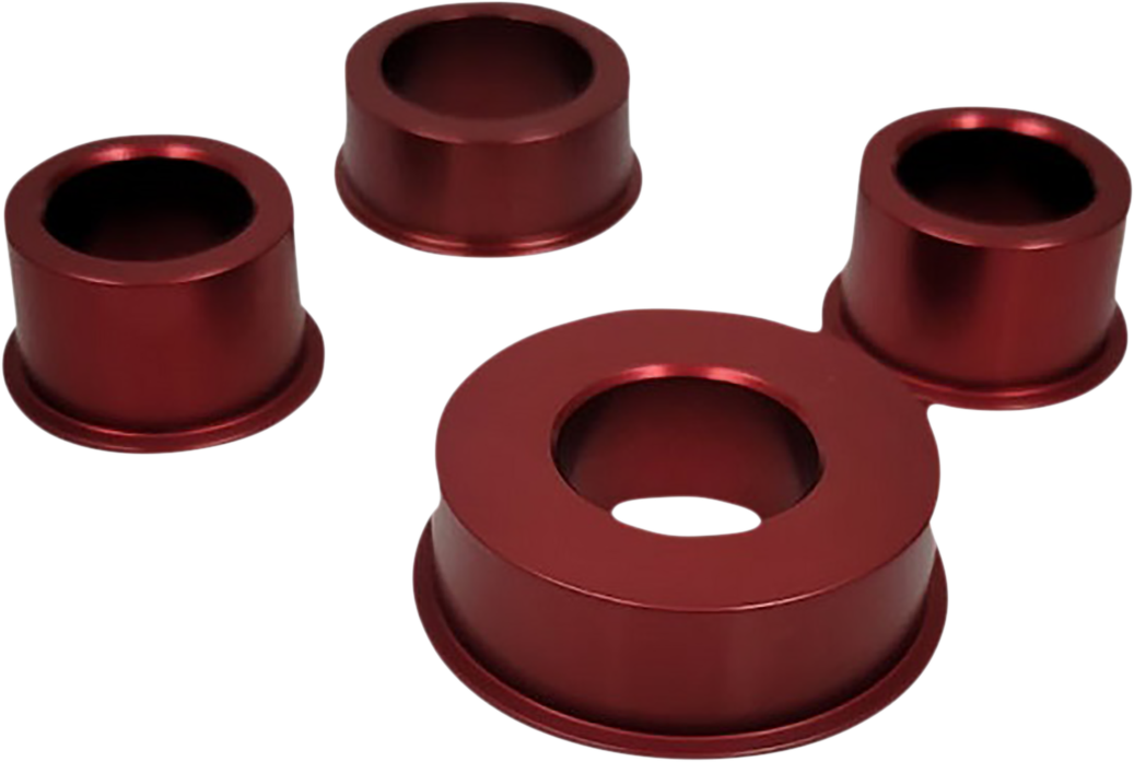 DRIVEN RACING Wheel Spacer - Captive - Red - Yamaha DCWS-034