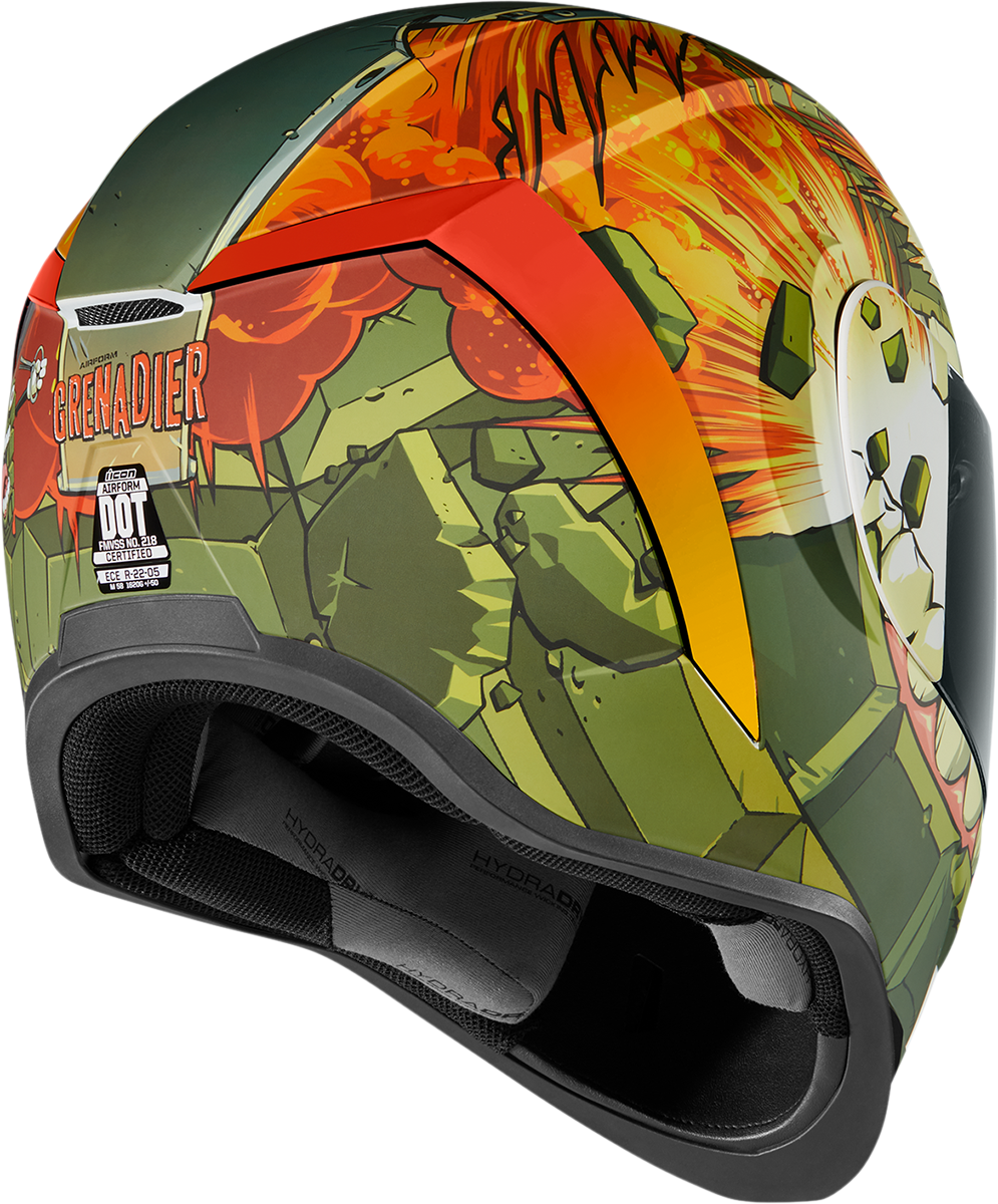 ICON Airform* Helmet - Grenadier - Green - 2XL 0101-14746