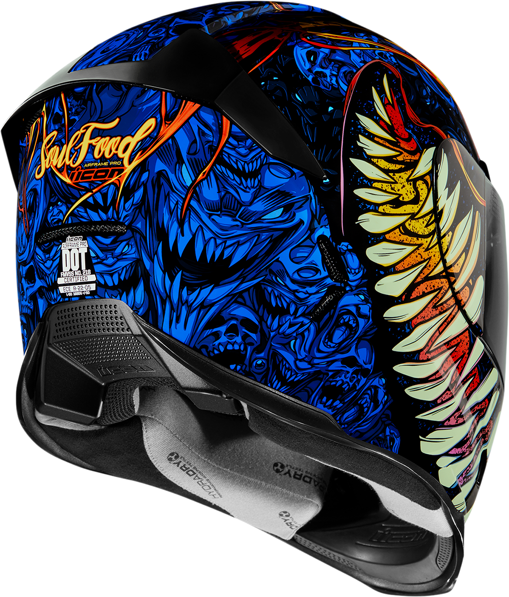 ICON Airframe Pro* Helmet - Soul Food - Blue - 2XL 0101-14725