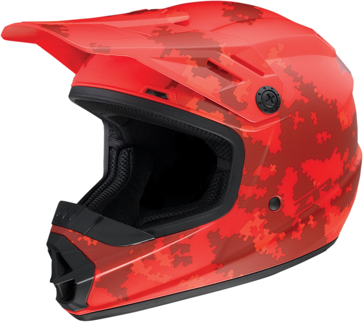 Z1R Youth Rise Helmet - Digi Camo - Red - Large 0111-1462